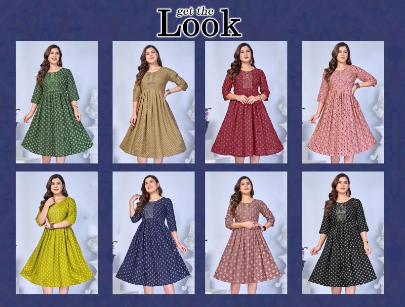 BEAUTY QUEEN GET THE LOOK Kurti Wholesale catalog