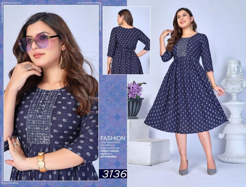 BEAUTY QUEEN GET THE LOOK Kurti Wholesale catalog