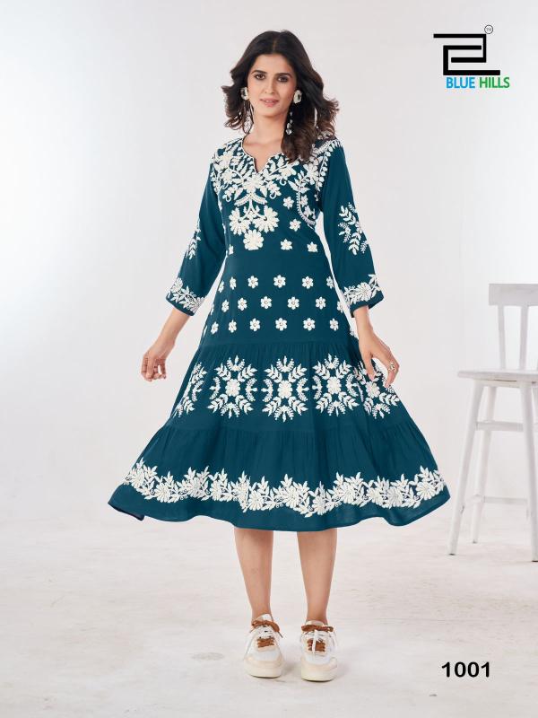 Blue Hills Kiara Vol 10 Kurti Wholesale catalog
