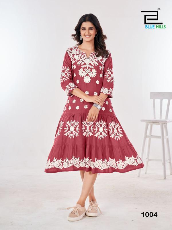 Blue Hills Kiara Vol 10 Kurti Wholesale catalog