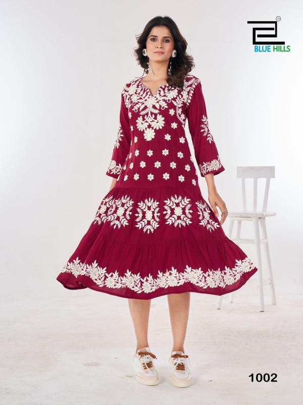 Blue Hills Kiara Vol 10 Kurti Wholesale catalog
