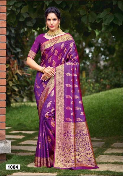 BUNAWAT Adishree Silk Saree Wholesale catalog