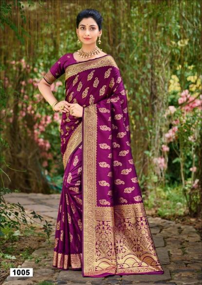 BUNAWAT Adishree Silk Saree Wholesale catalog
