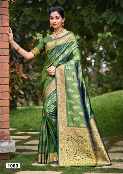 BUNAWAT Adishree Silk Saree Wholesale catalog