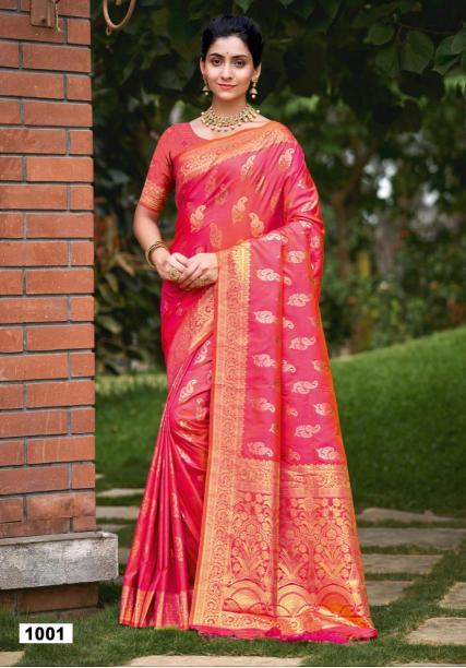 BUNAWAT Adishree Silk Saree Wholesale catalog