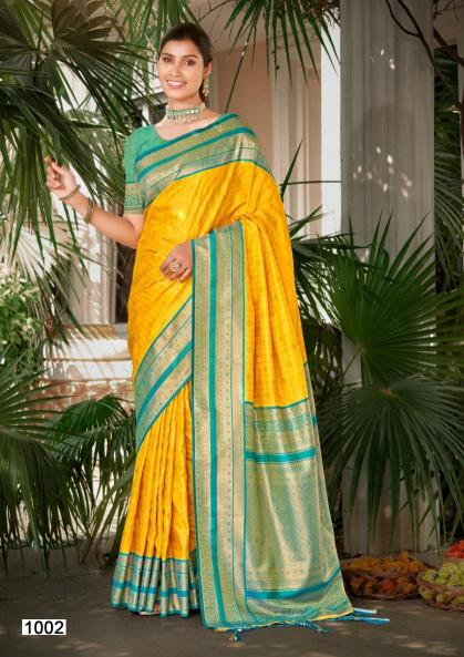 BUNAWAT DAKSH SILK Saree Wholesale catalog
