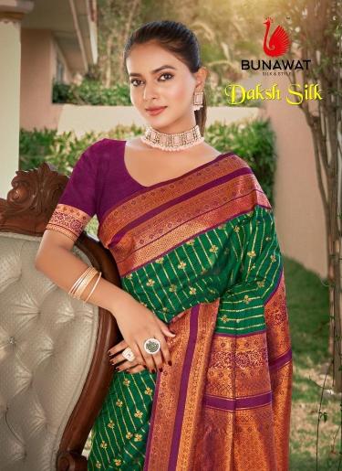 BUNAWAT DAKSH SILK Saree Wholesale catalog