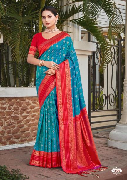 BUNAWAT MEENA SILK Saree Wholesale catalog