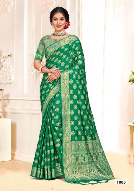 BUNAWAT PARASMANI VOL 1 Silk Saree Wholesale catalog