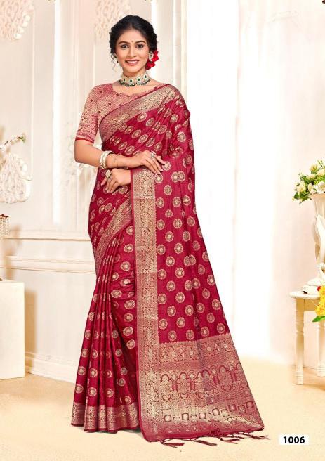 BUNAWAT PARASMANI VOL 1 Silk Saree Wholesale catalog
