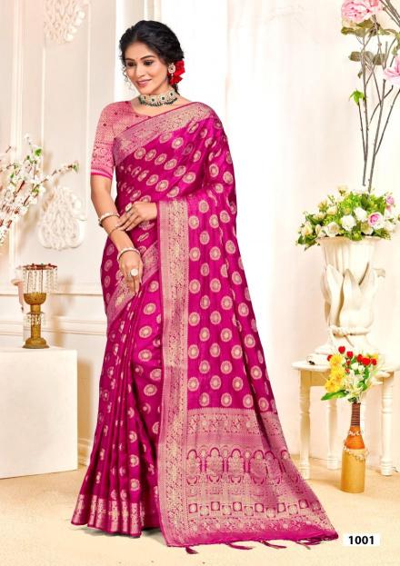 BUNAWAT PARASMANI VOL 1 Silk Saree Wholesale catalog
