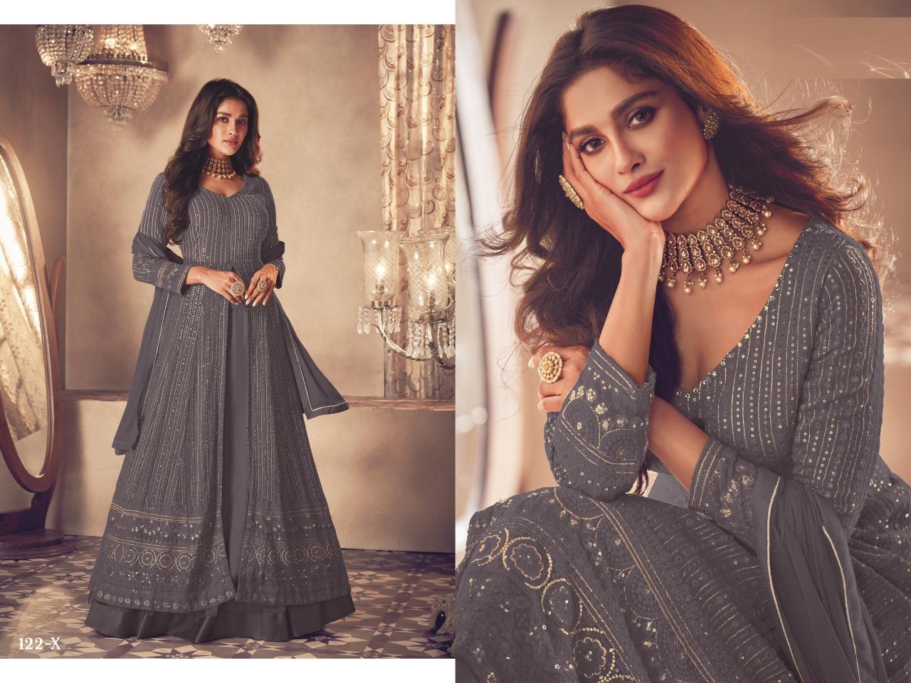 Ct 122 Georgette Designer Salwar Kameez wholesale catalog