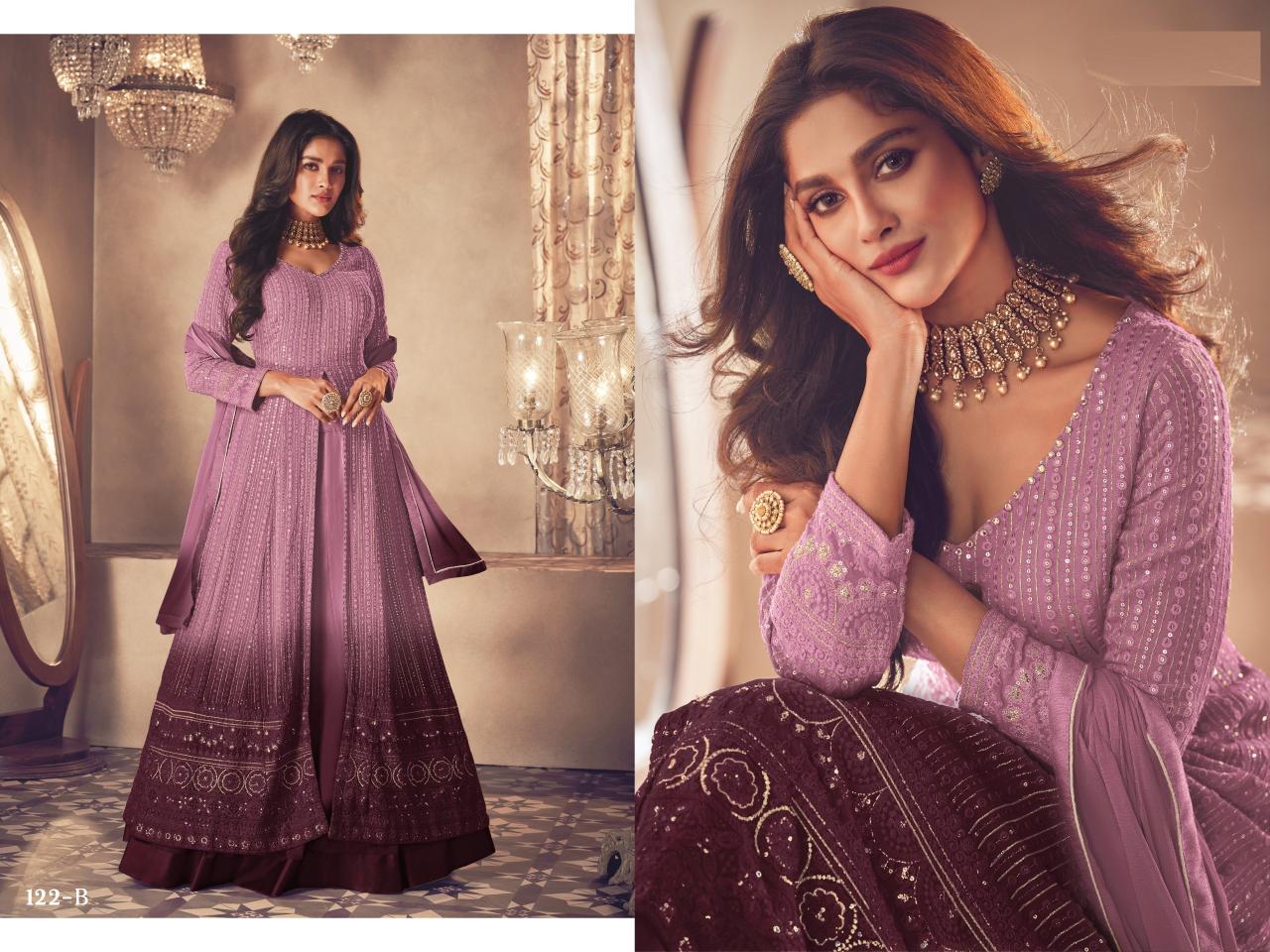 Ct 122 Georgette Designer Salwar Kameez wholesale catalog