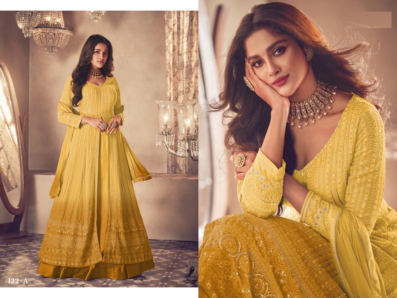 Ct 122 Georgette Designer Salwar Kameez wholesale catalog