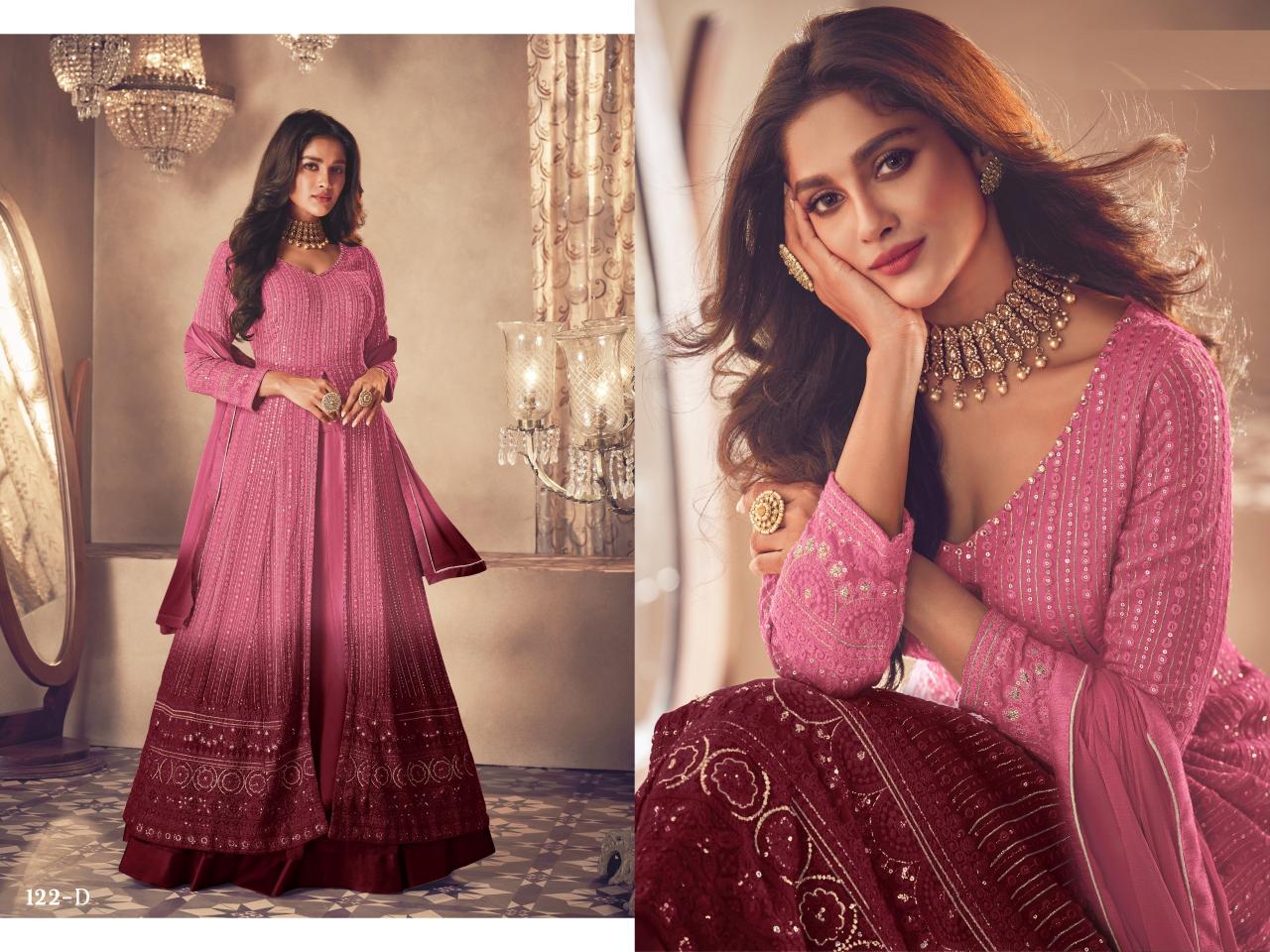 Ct 122 Georgette Designer Salwar Kameez wholesale catalog