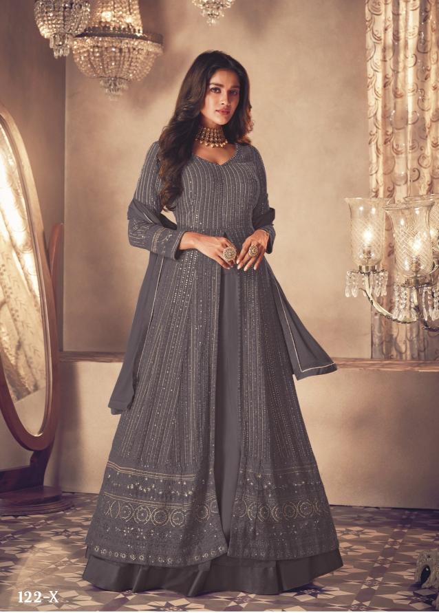 Ct 122 Georgette Designer Salwar Kameez wholesale catalog