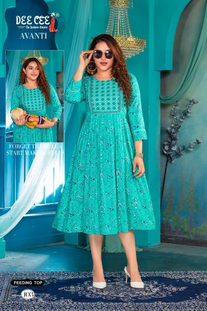 DEECEE AVANTI Kurti Wholesale catalog