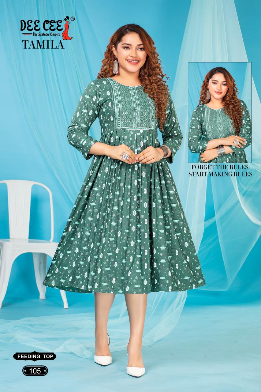 DeeCee TAMILA Kurti Wholesale catalog