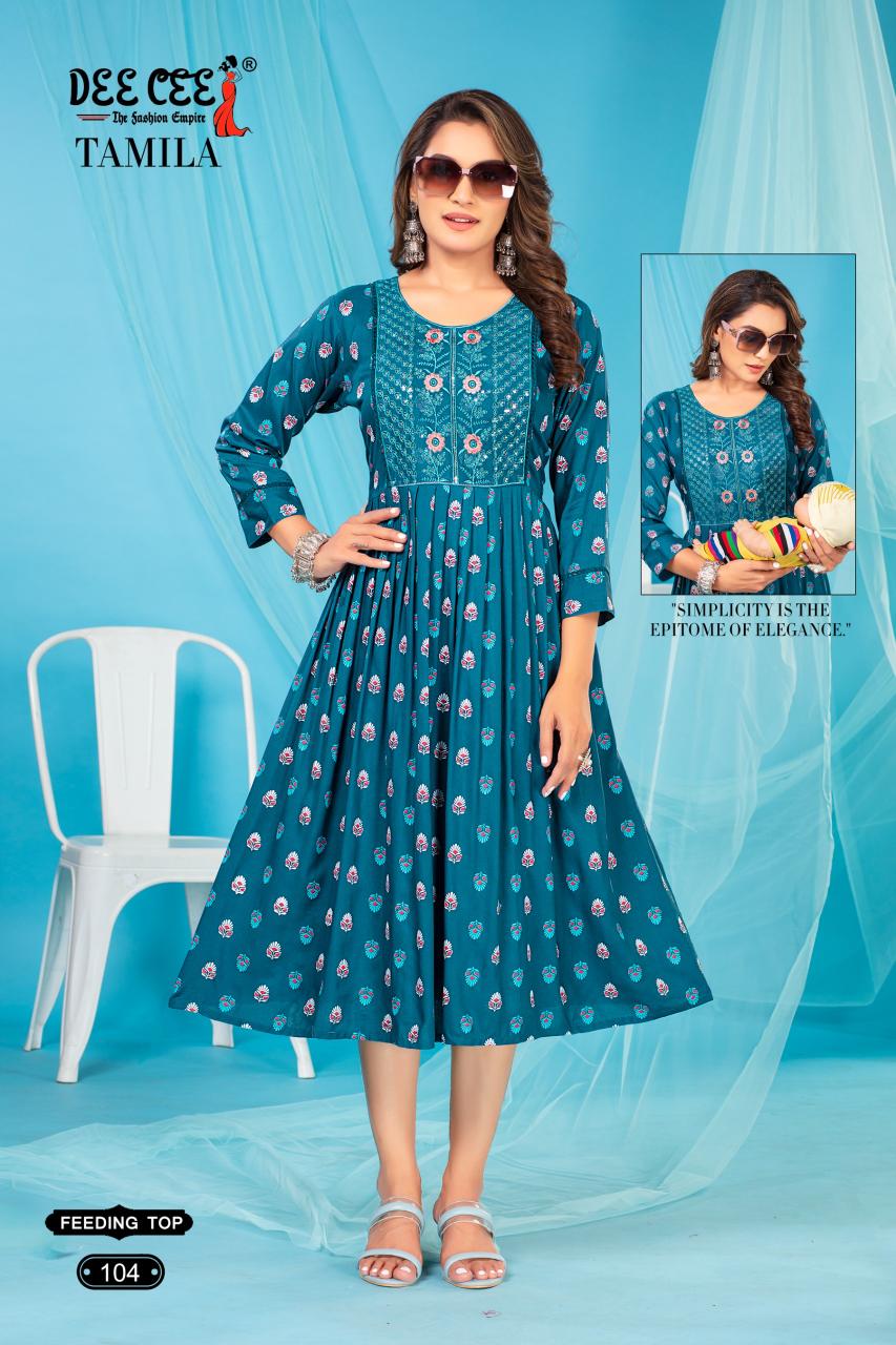DeeCee TAMILA Kurti Wholesale catalog
