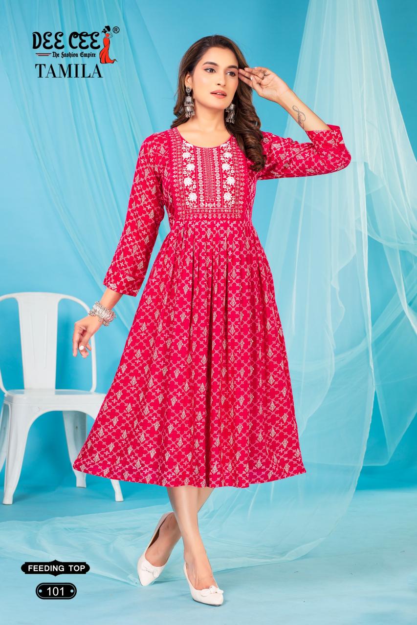 DeeCee TAMILA Kurti Wholesale catalog