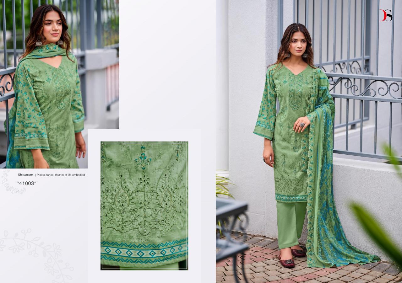 Deepsy Bin Saeed 11 Cotton Salwar Kameez wholesale catalog