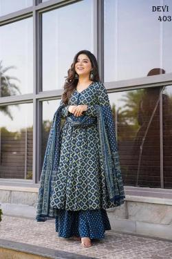Devi vol 4 Cotton Silk Designer Kurti wholesale catalog
