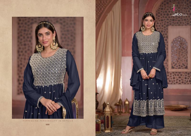 Eba Amirah Georgette Designer Readymade Suits Wholesale catalog
