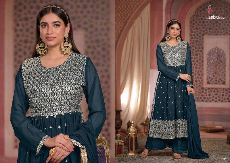 Eba Amirah Georgette Designer Readymade Suits Wholesale catalog