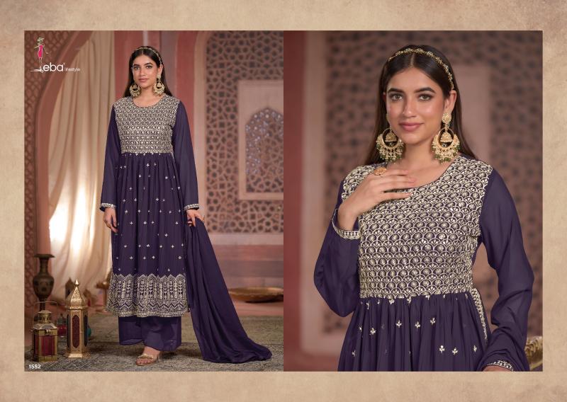 Eba Amirah Georgette Designer Readymade Suits Wholesale catalog