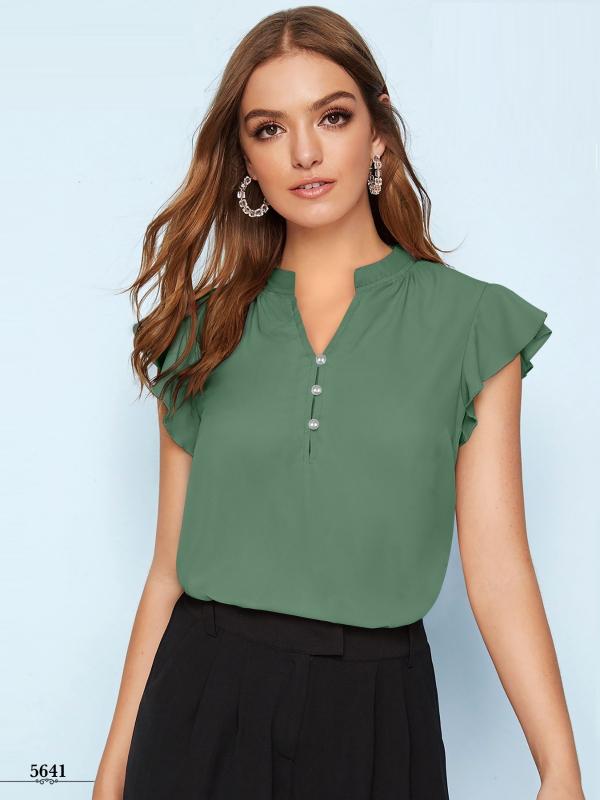Emily 5641 Georgette Fancy Western Top Wholesale catalog