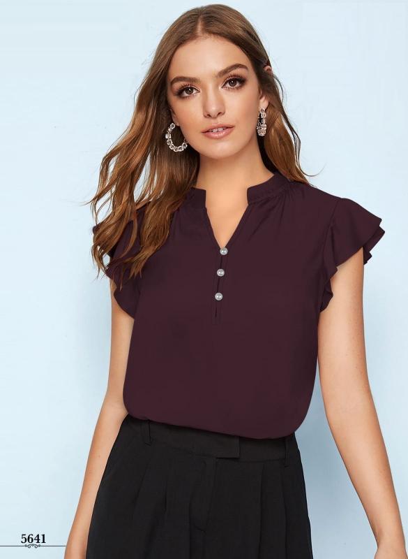 Emily 5641 Georgette Fancy Western Top Wholesale catalog