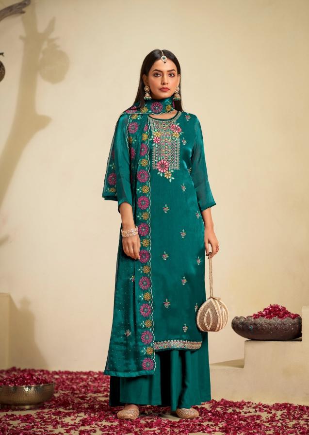 Four Dots Seerat Jimmy Chu Dress Material Wholesale catalog