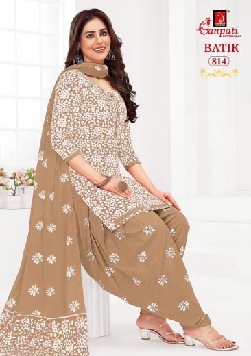 Ganpati Batik Patiyala Vol-8 – Dress Material - Wholesale Catalog