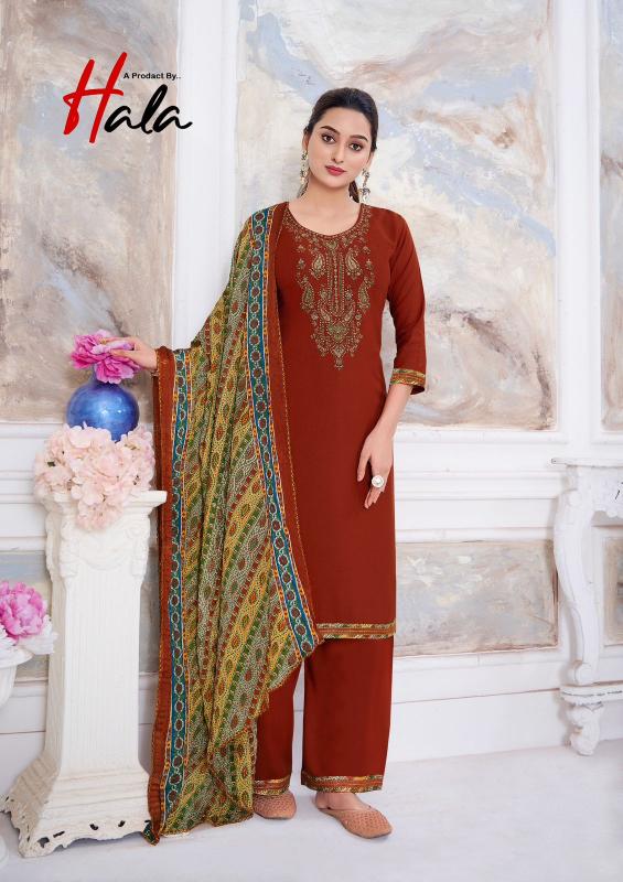 Hala Nigaar Vol 1 Rayon Slub Dress Material Wholesale catalog