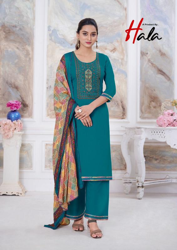 Hala Nigaar Vol 1 Rayon Slub Dress Material Wholesale catalog