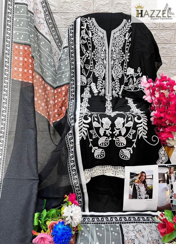 Hazzel 087 A And B Rayon Salwar Kameez  wholesale catalog