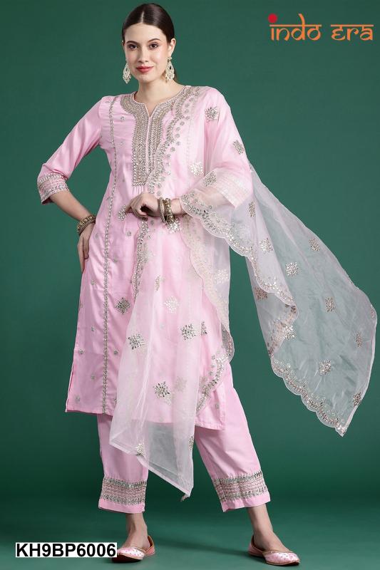 Indo Era 2495 Ethnic Wear Embroidery Kurta Set wholesale catalog