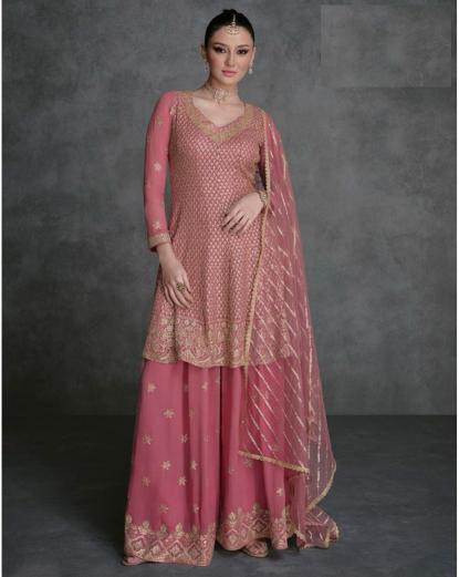 Jarokha 5441 To 5443 Real Georgette Salwar wholesale catalog
