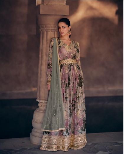 Kesar 5470 To 5474 Georgette Designer Salwar Kameez Wholesale catalog