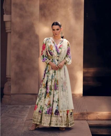 Kesar 5470 To 5474 Georgette Designer Salwar Kameez Wholesale catalog