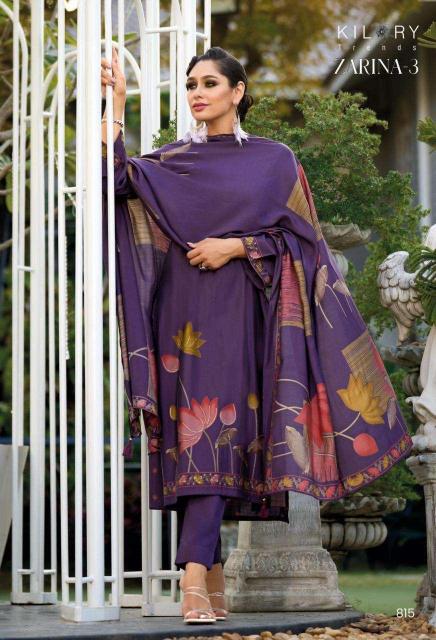 KILORY TRENDZ ZARINA-3 Salwar Kameez Wholesale catalog