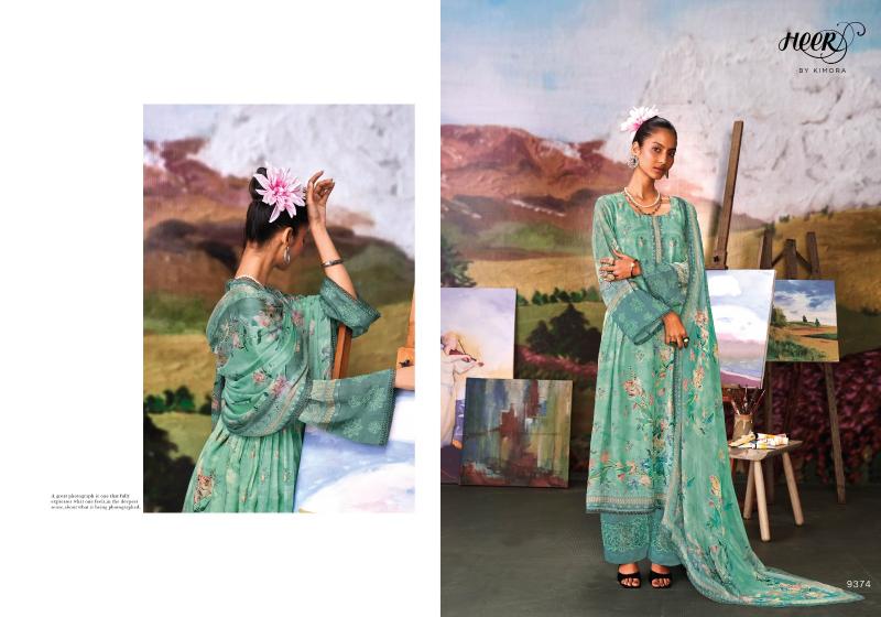 Kimora Heer Tasveer Muslin Digital Printed Salwar Suits wholesale catalog