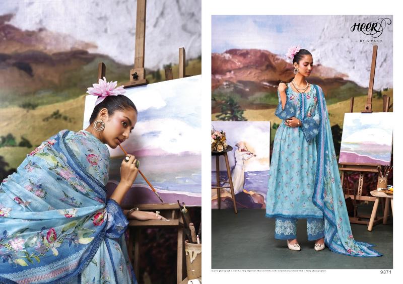 Kimora Heer Tasveer Muslin Digital Printed Salwar Suits wholesale catalog