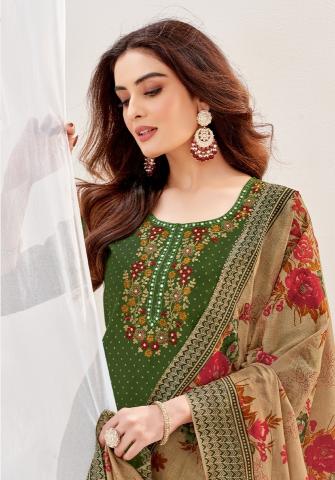 Kundan Pakeezah Vol 13 Regular Wear Cotton Dress Material wholesale catalog