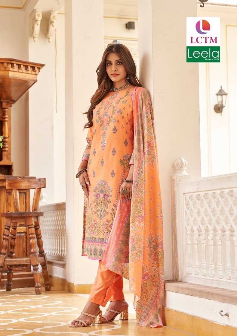Lctm Leela Kaira Cotton Printed Dress Material wholesale catalog