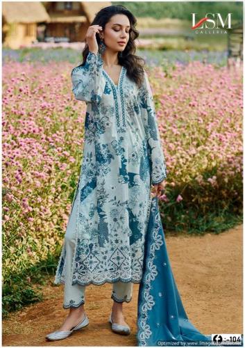 Lsm Firdous Queen Vol 10 Cotton Printed Dress Materials Wholesale catalog