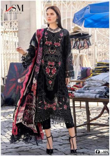 Lsm Firdous Queen Vol 10 Cotton Printed Dress Materials Wholesale catalog