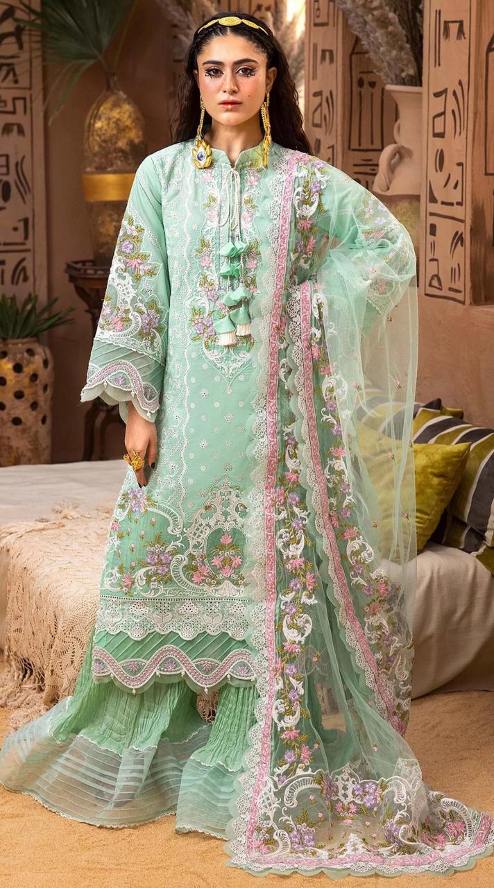 Mahnur Vol 55 Cambric Cotton Salwar Kameez Wholesale catalog