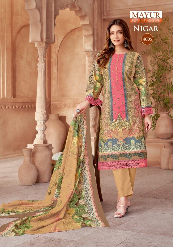 Mayur Nigar Vol 4 Cotton Printed Dress Material wholesale catalog