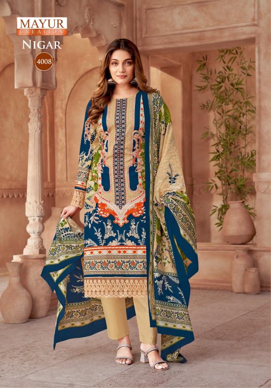 Mayur Nigar Vol 4 Cotton Printed Dress Material wholesale catalog